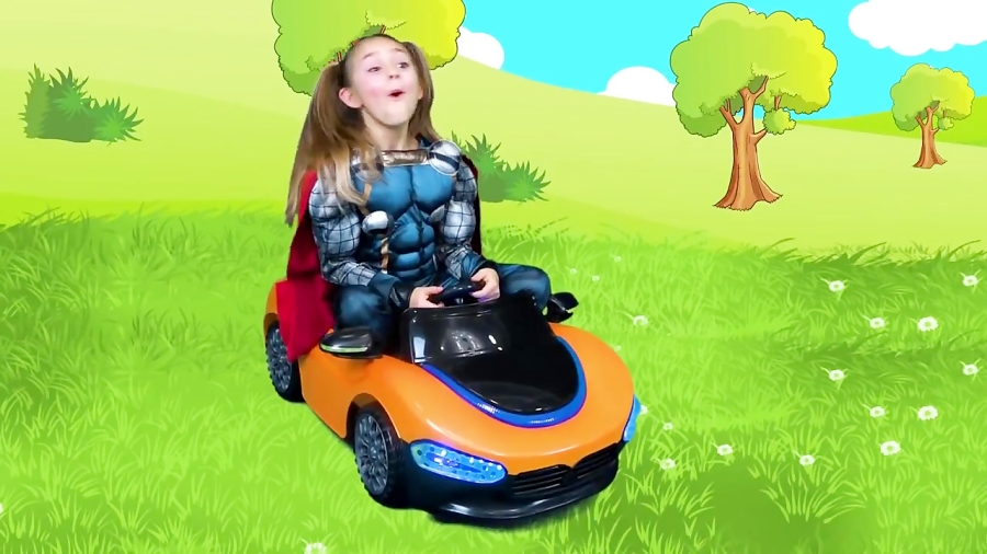 اسباب بازی ها و خانواده مهربان - اسکوتربازی ساشا و مکس و مینی موس